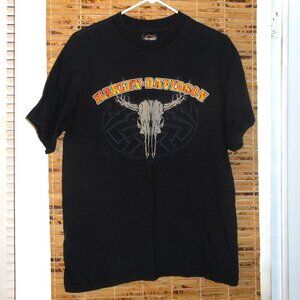 Harley Davidson Albany, Georgia GA Men's Black Cotton Graphic T-Shirt *Size: M